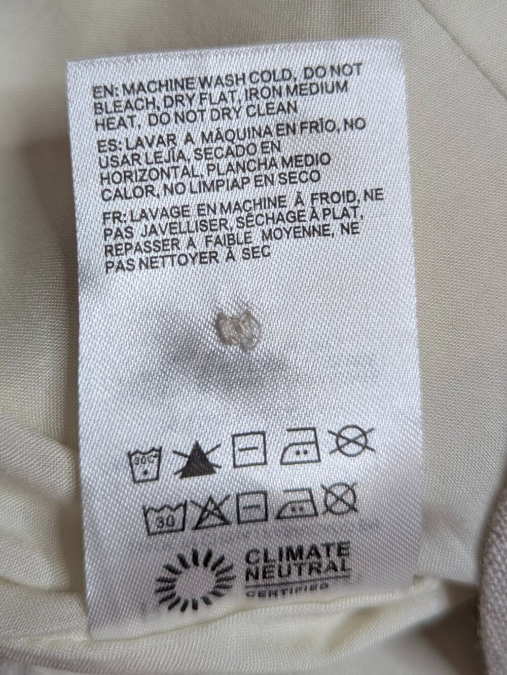Reformation Women's Fitted Linen Vest, Size 4 - Picture 8 of 13
